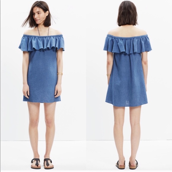 Madewell Dresses & Skirts - Madewell RIO Coverup Dress in blue